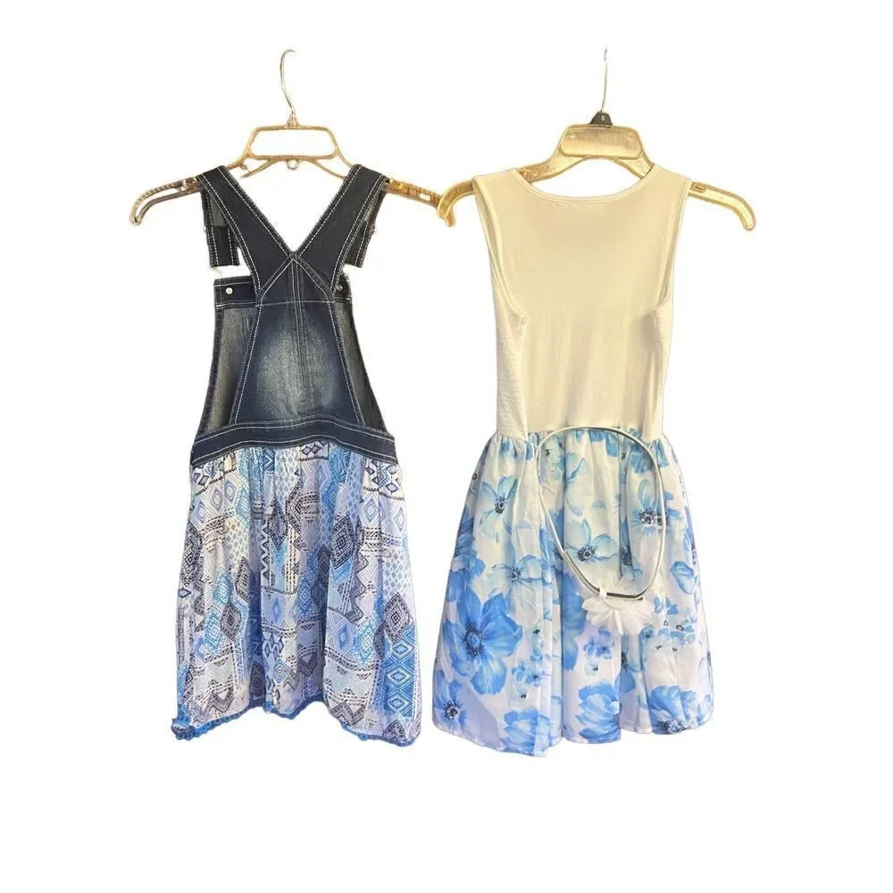 Jordache * Place * Girls * Sleeveless Dresses Sz 10/12 NWO￼T